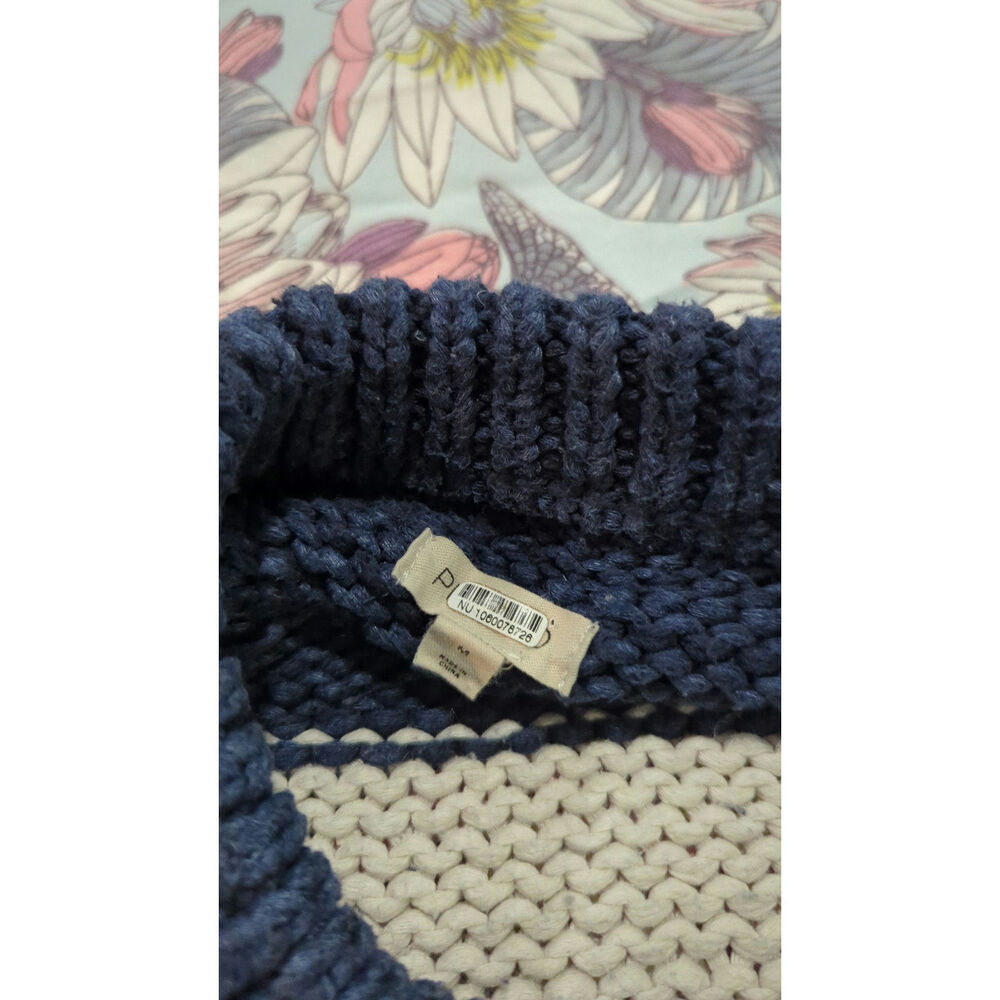 PILCRO Anthropologie Chunky Crewneck Bird Sweater - Picture 5 of 6